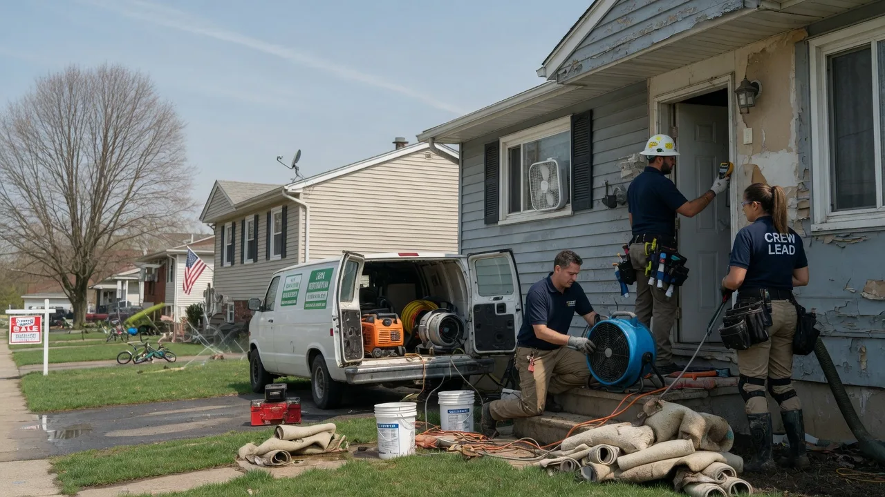 Flood Cleanup in Milmine, IL near me